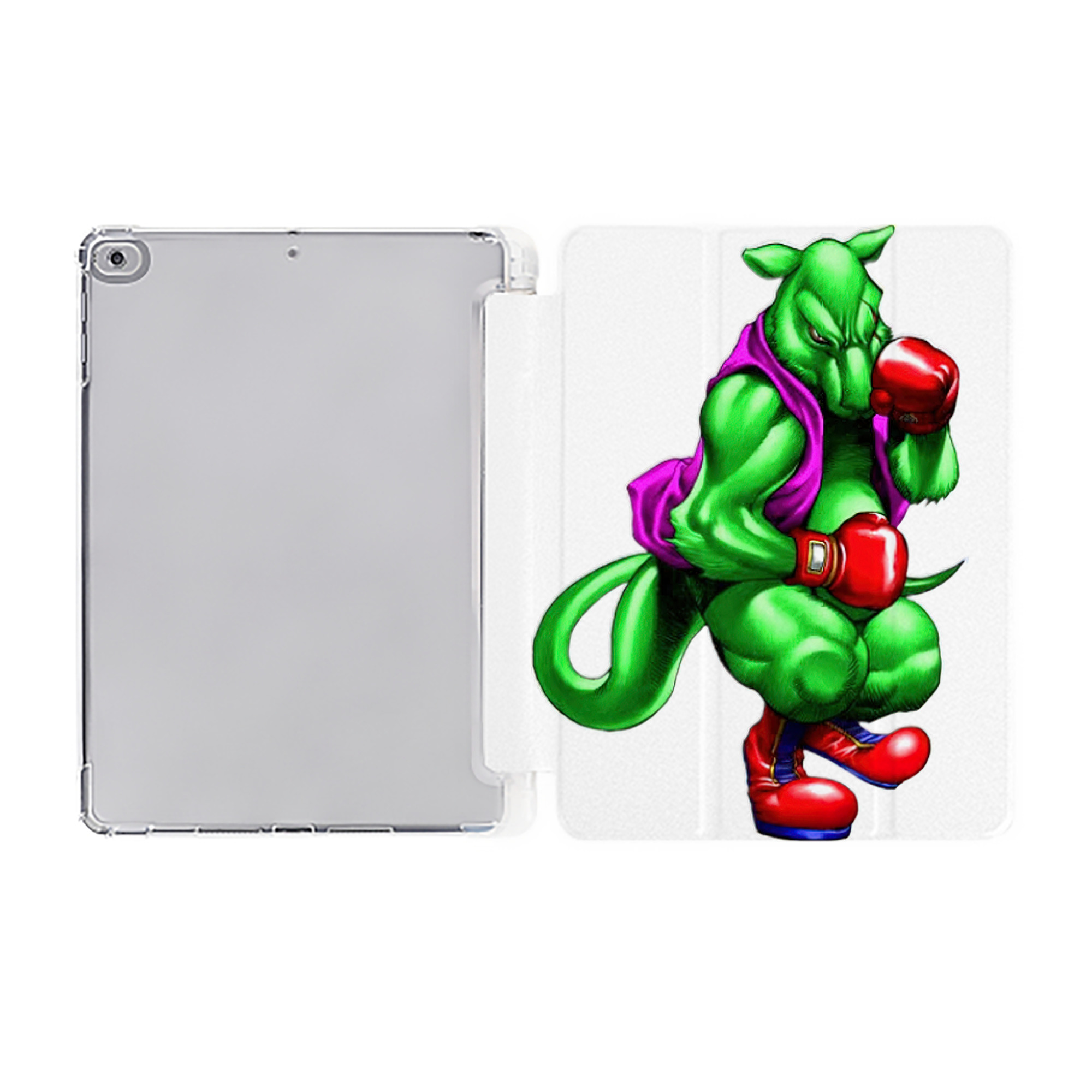 （画像用） 遊☆戯☆王 Yu-Gi-Oh! IPad ケース ペン収納付き 三つ折りスタンド PUレザー×シリコン 対応機種9.5/10.5/10.9インチ